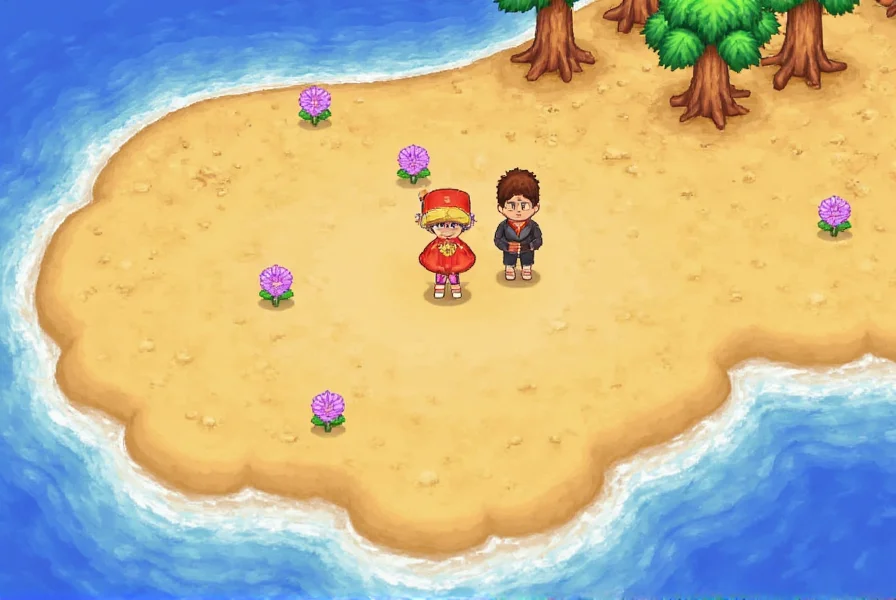 how many purple flowers are on ginger island
