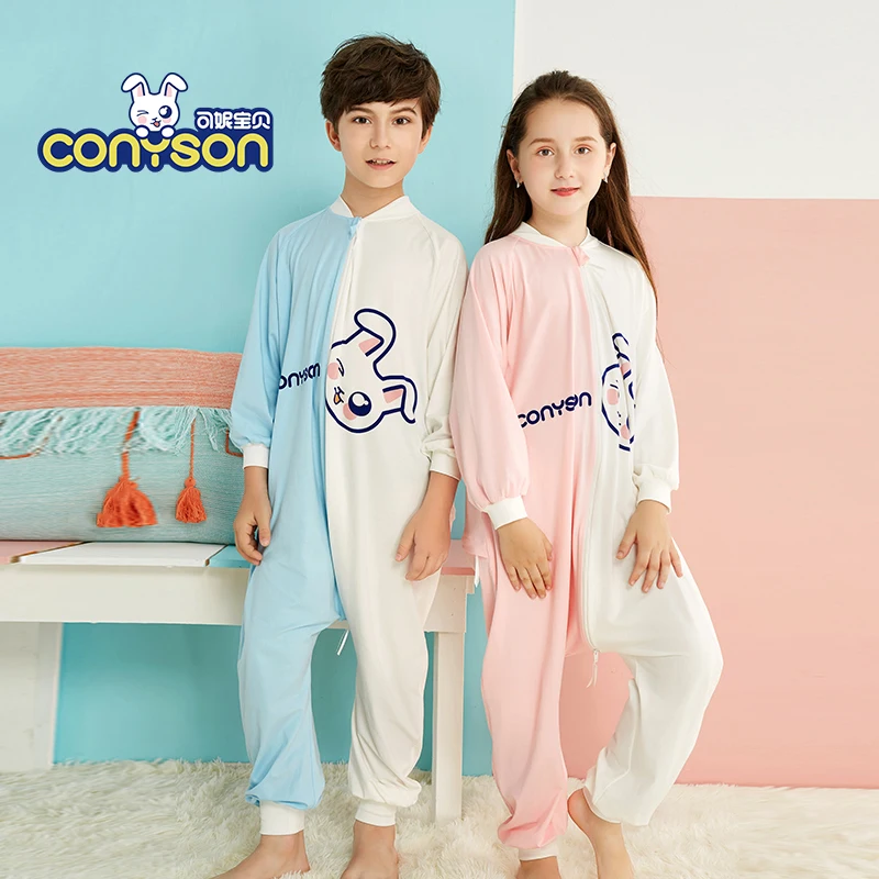 

Wholesale Long Little Cotton Cute Girl Pajamas Pyjamas Kids Cartoon Onesie Pajamas Kids Girl Jumpsuit