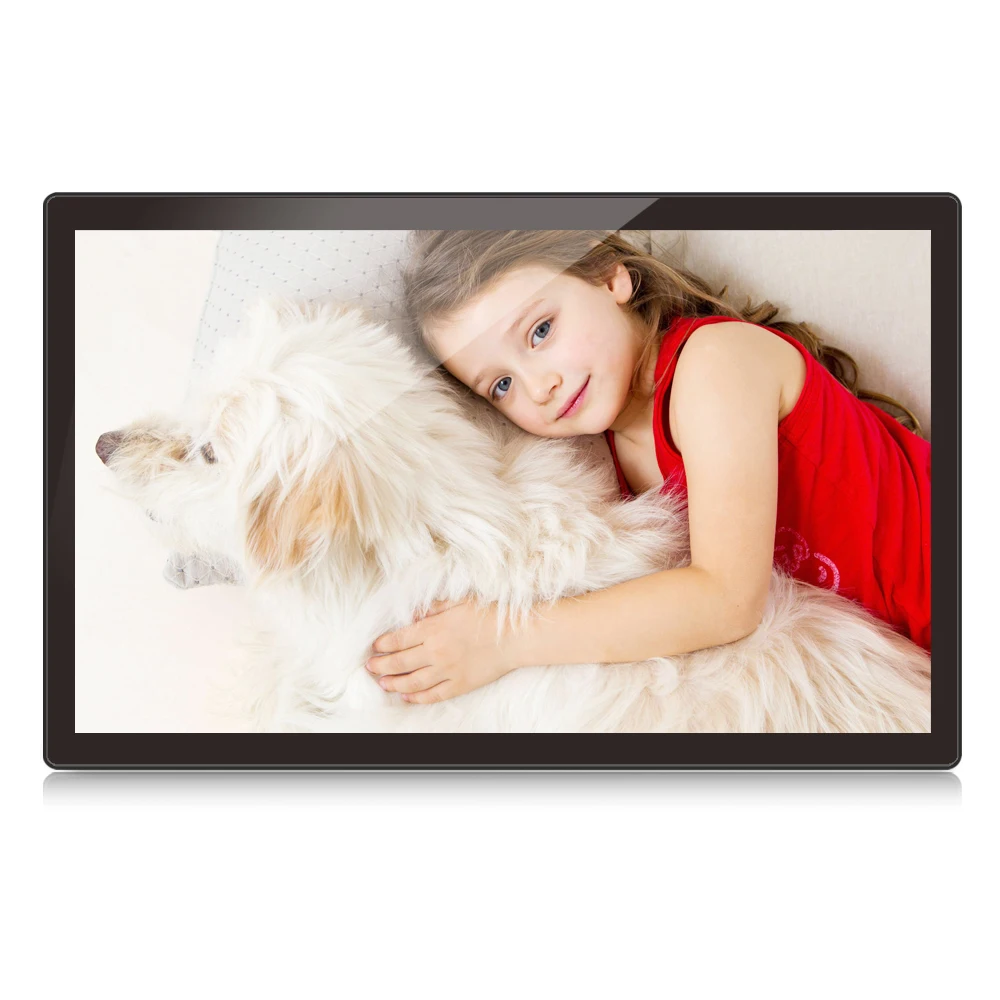 

Download free mp3 mp4 calendar led a3 a4 plastic video playback BOE screen 24 inch digital photo frame HDMI Digital Photo Frame