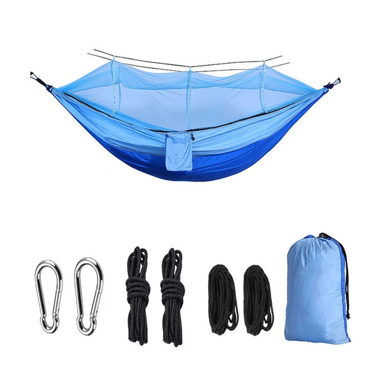

Outdoor products portable mosquito net nylon swing camping hammock