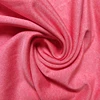 Top quality new model polyester stretch cationic plain dyed knitted for women dress
