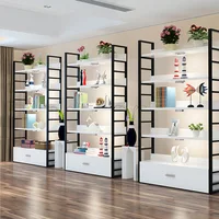 

Wholesale Retail Footwear Display Racks Grocery Store Fixtures Stacking Full Assemble Shelf For Home Furniture Storage