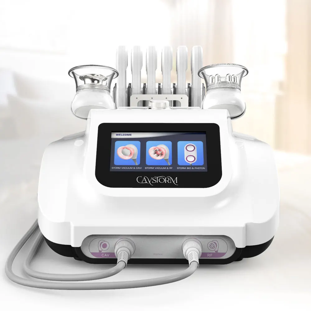 

2022 New Arrivals Cavstorm 40k RF Cavitation Slimming Machine Lipolaser Vacuum RF Slimming Massage Machine