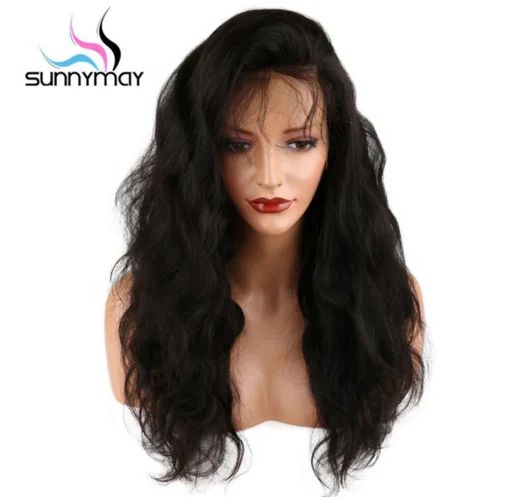 

Sunnymay Virgin Remy Hair 360 Lace Frontal Wigs 150% Density Brazilian Body Wave Human Hair Wigs