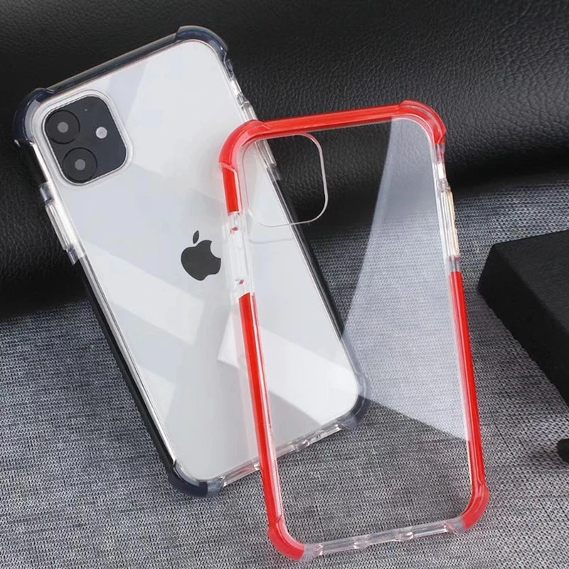 

For Apple iPhone 12 Pro max mini Case Clear Heavy Duty Bumper Protective Shockproof Phone Case for iPhone 11 pro max