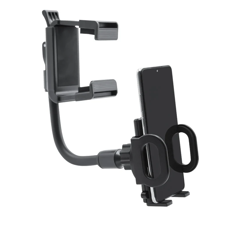 
universal 360 degree rotation rearview mirror mobile holders cell phone holder car mount 