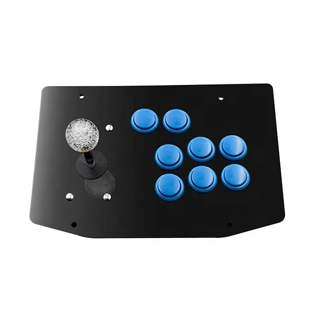 

Hot sale Arcade Fighting Stick Fighting Game Joystick for PC, Black red blue gray green yellow white