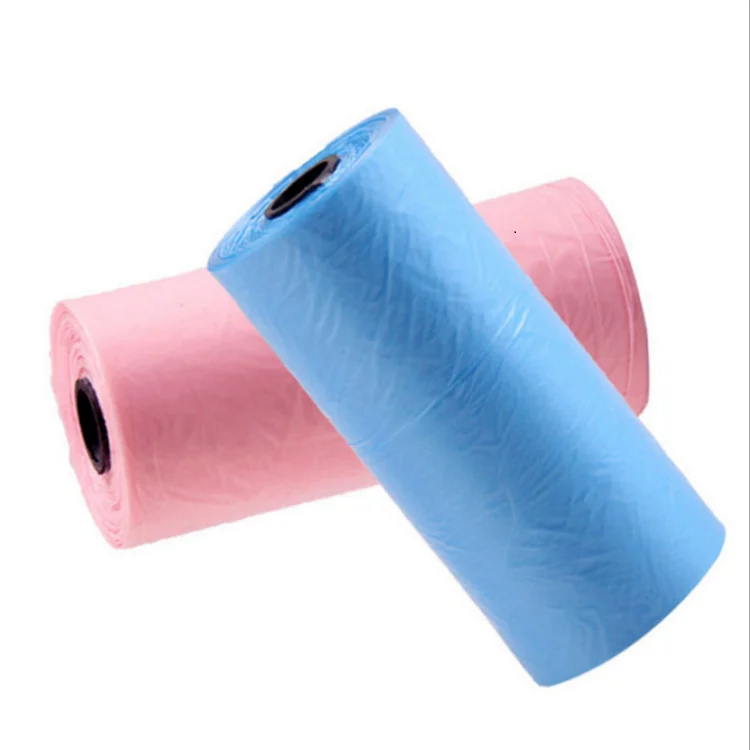 

Top Design Green Material Biodegradable vest handle Dog Waste Bag Dog Poop Bags, Customized color;green