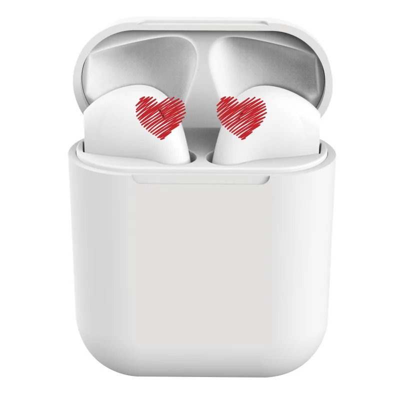 

i12 hifi stereo macarons 5.0 bluetooth headset tws earbuds auriculares inpods 12 headphone for apple android iphone