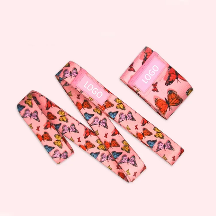 

New Customizable Fitness Hip Resistance Bands Workout Booty Belt Legs and Butt Exercise Hip Circle Band, Customized