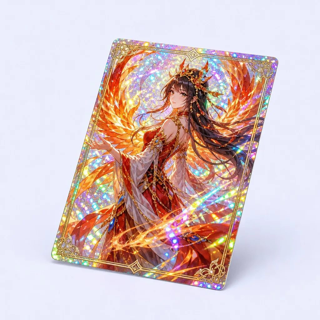 Radiant Phoenix Maiden Holographic Card