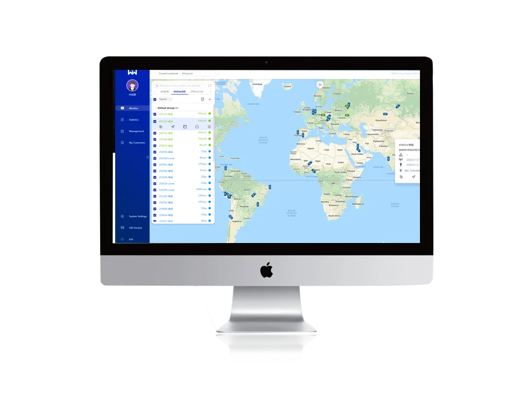 

WanwayTech Best GPS Software WanWayTrack Tracking System Vehicle Management Platform Android & iOS App