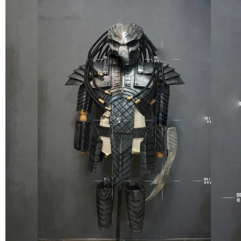 

Bar Halloween Costume Jagged Warrior Armor Cosplay halloween alien predator costume