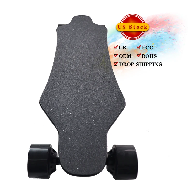 

wholesale boosted dual motor electric skateboard kit part 450W*2 dual hub motor remote longboard kit for sale in China, Oem