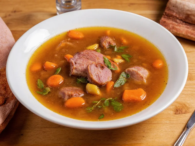 Perfect Ham Soup with Ham Bone Recipe Guide