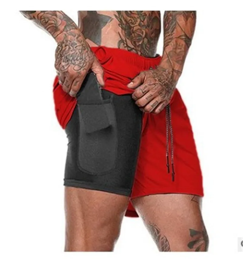 

2020 hot wholesale running shorts men's sports tights shorts