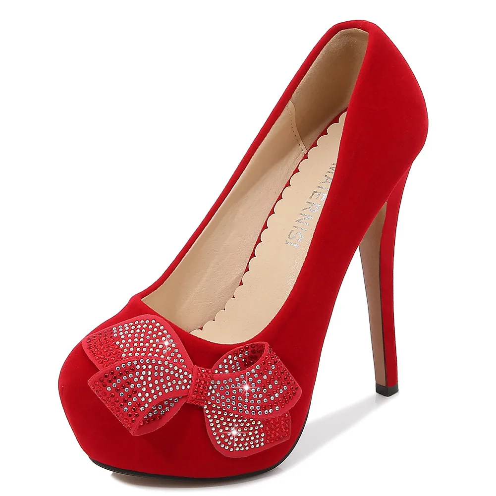 

sh11899a New popular womens block heel pumps size 43 bridal night club heels