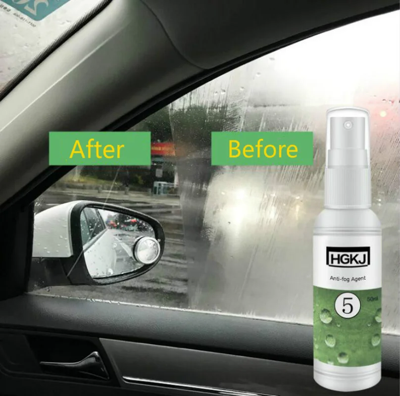50ml Glass Nano Coating Spray Fit For Car Anti Fog Agent Windshield Mirror  Glass 