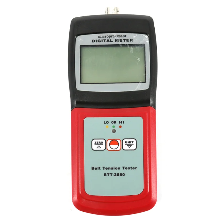 BTT-2880 New Belt Tension Meter BTT2880 with RS232 Software Range 0-750N / 0-120lb / 0-77Kg / 0-114Seems