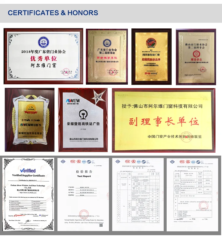 Alwew aluminium narrow swing door interior door for kitchen / bathroom