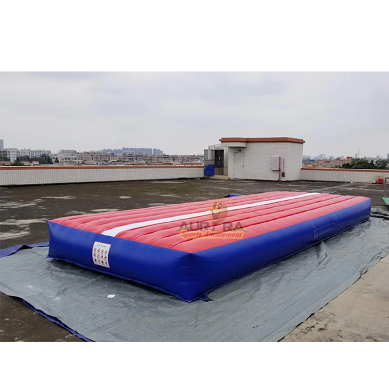 

High Quality DWF Material Inflatable air tumble track Tumble track inflatable air mat for gymnastics, Customized