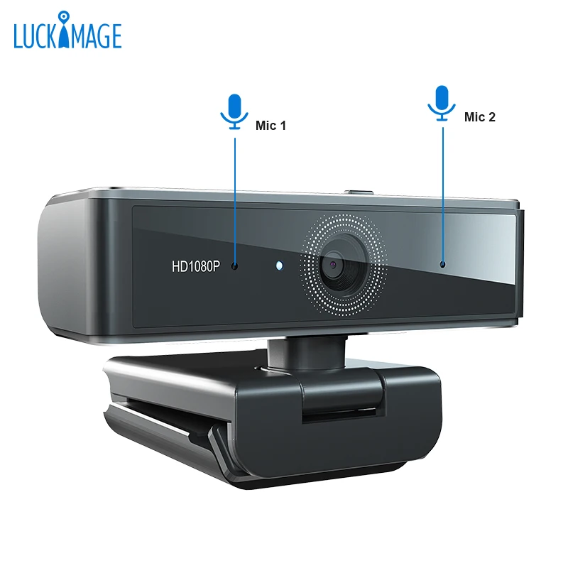 

Luckimage hd 1080p webcam webcam with microphones computer webcam