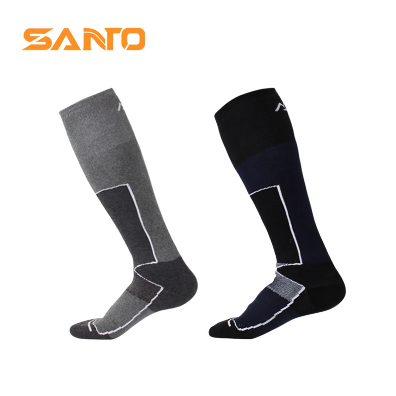 

Professional Compression Organic Cotton Ski Socks Outdoor Knee High Socks Lightweight, As picture or custom