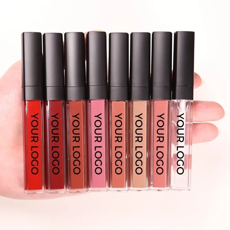 

Factory Private Label 49 Colors Wholesale Bulk Lipstick Waterproof Long Lasting Lipgloss Matte Makeup Your Own Liquid Lipstick