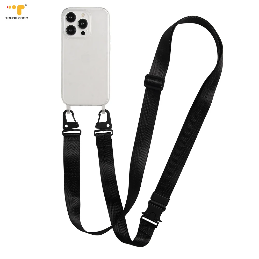 Custom Quick Release Crossbody Lanyards with Detachable Buckle for mobile phone For iPhone  14 13 12