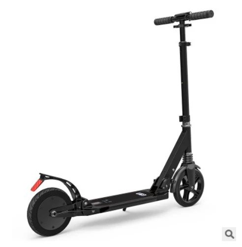 

foldable electric scooter factory sales original patent design electric scooter adult travel tool with 2 springs damp vibration, White