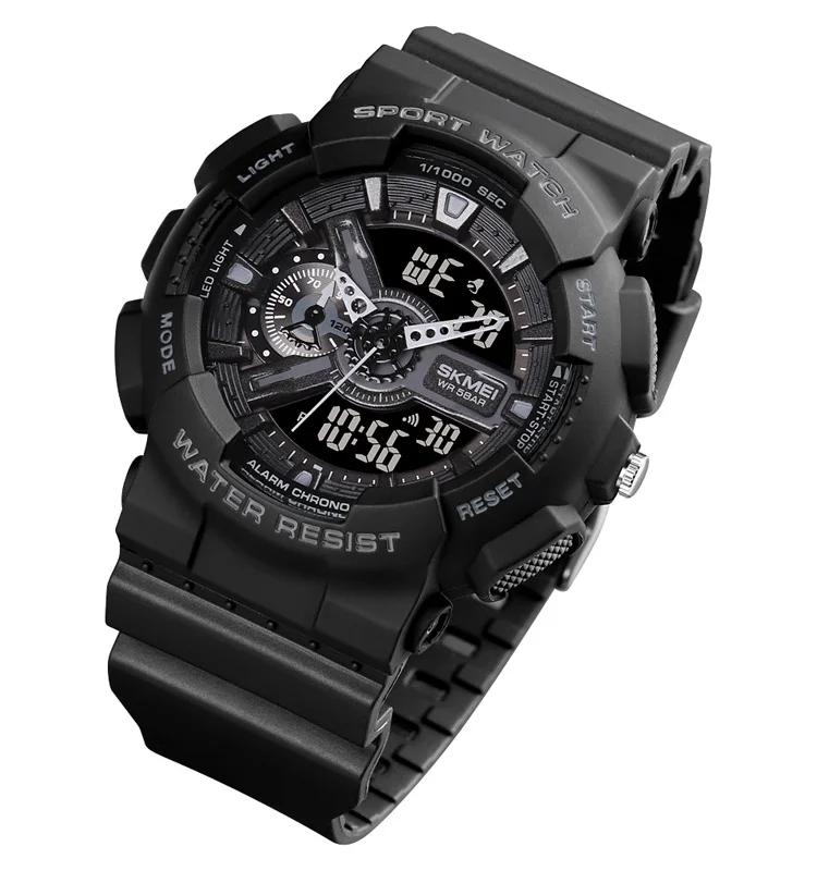 

Custom brand watch sport wristwatch waterproof cold light sport watches SKMEI 1688