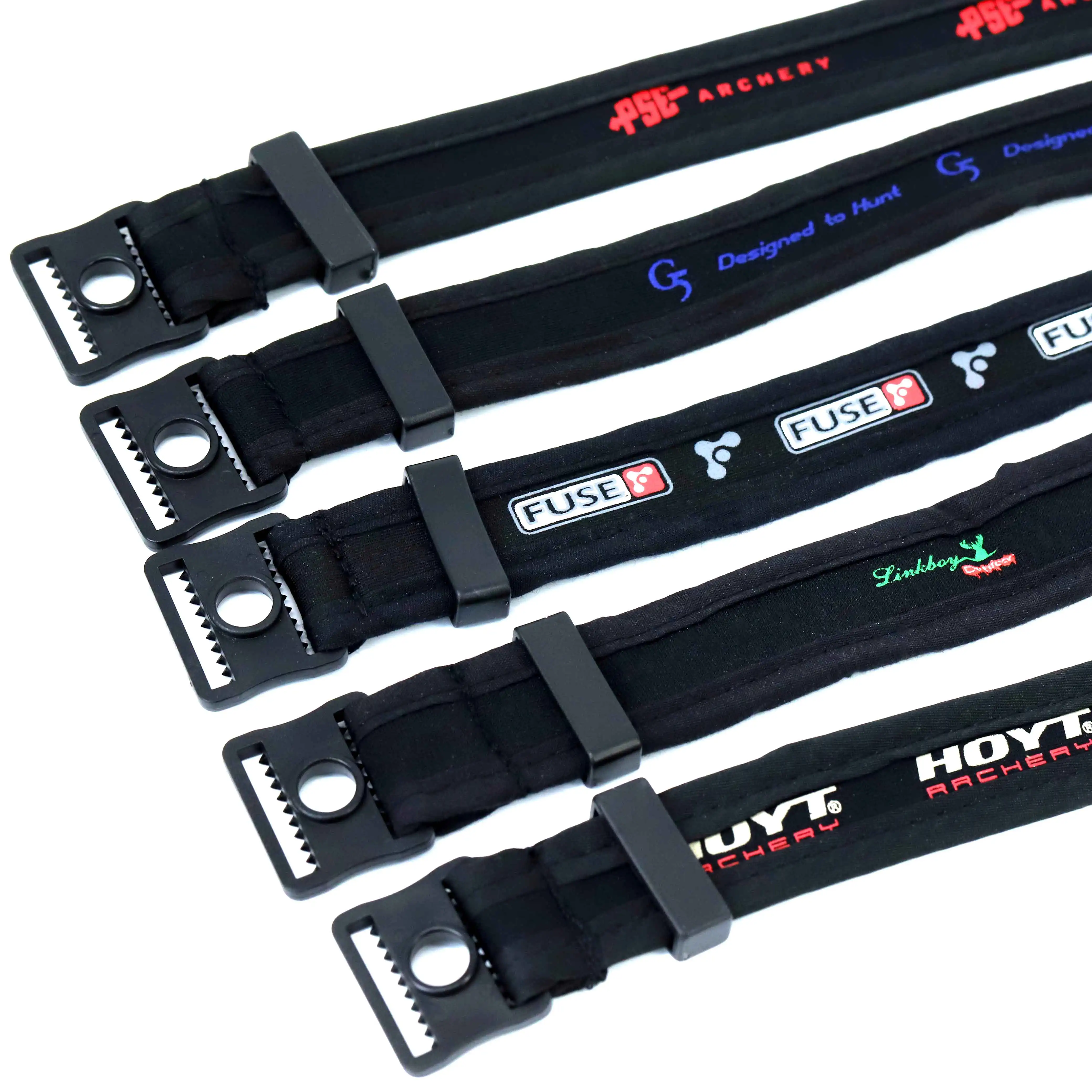 

Top Quality Archery Bow Compound Bow Adjustable Braided Parachute Cord Bow Wrist Sling Strap cotton Wristband