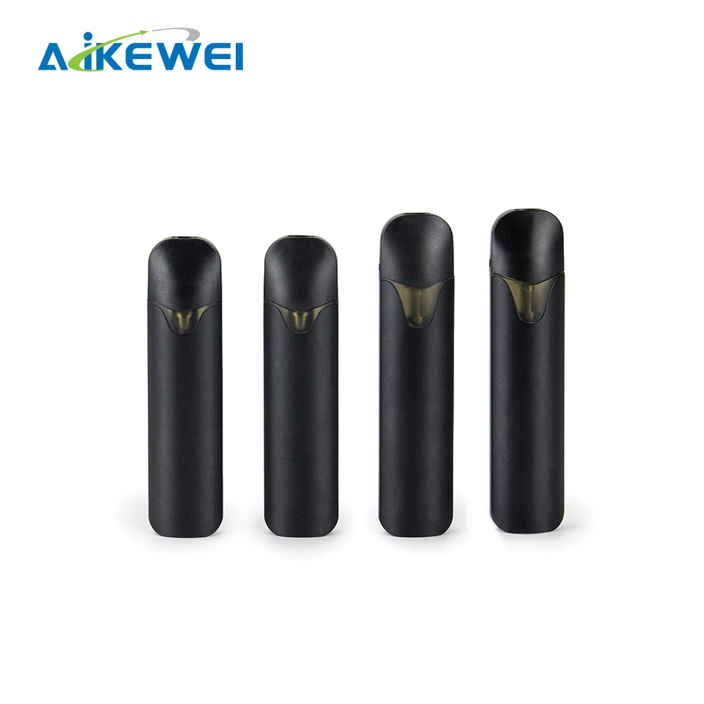 

New Product 100% Lead Free Honey Thick Oil 0.5ml 1ml CBD Disposable Pen with Bottom USB Charging Port, Black/custom color