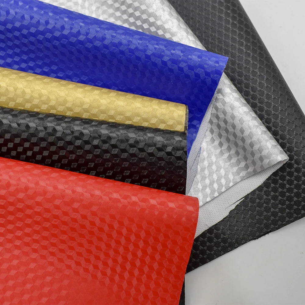 Pu Leather Diamond Pattern  for Package Luggage for Glasses case