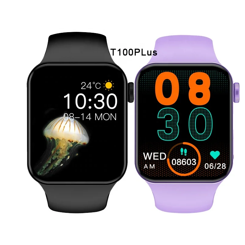 

T100+ Original Quality Series 7 Smart Watch T100 Plus Reloj Z36 N76 Smartwatch Series7 Watch