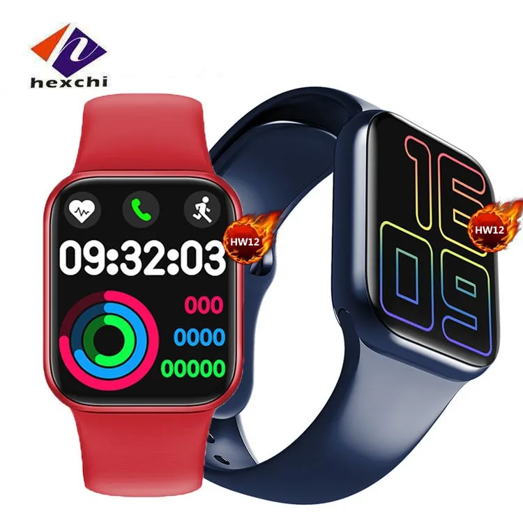 

HW12 1.57Inch Square Full Touch Screen BT Call Smart Watch Blood Oxygen Heart Rate Monitor Fitness Tracker Wristwatches