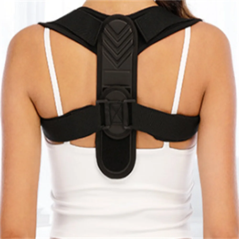 

Magnetic Upper Back Shoulder belt Brace Support Posture Corrector, Black