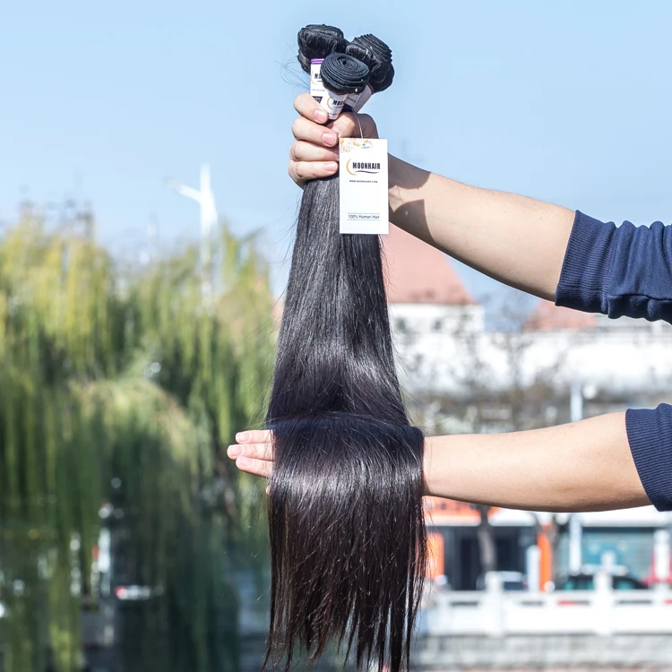

MOON The Best Brazilian Raw Cambodian Hair Wholesale Virgin Hair Vendors, Natural color