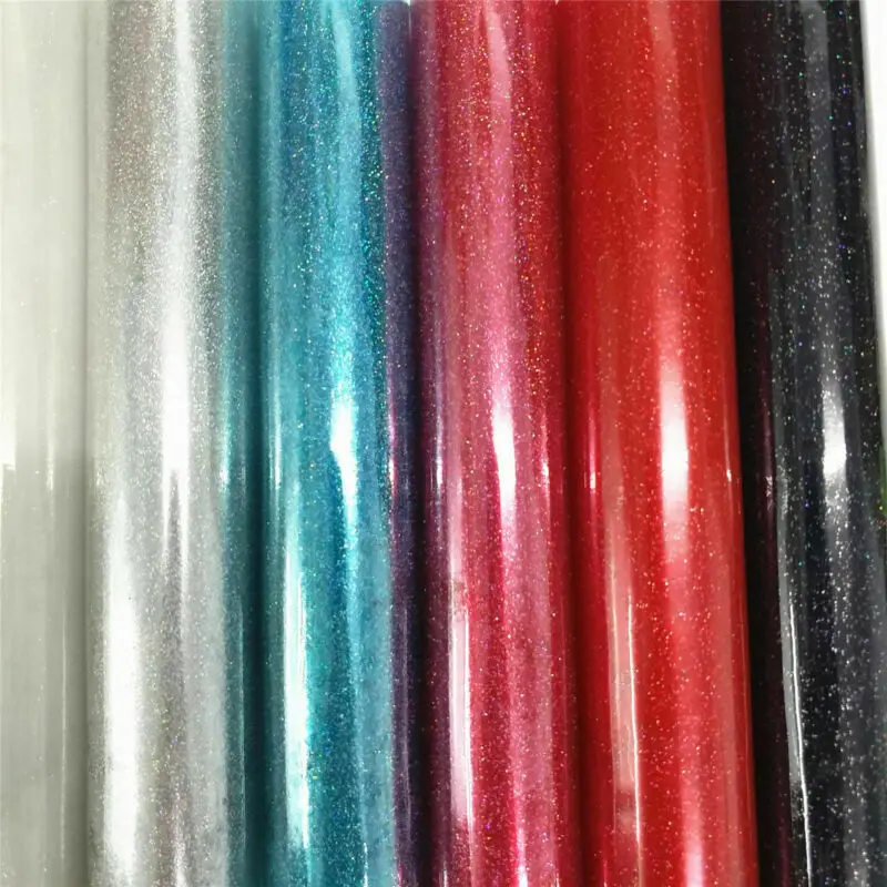 0.5mm Clear Transparent Glitter Pvc Film Protective Soft Super ...