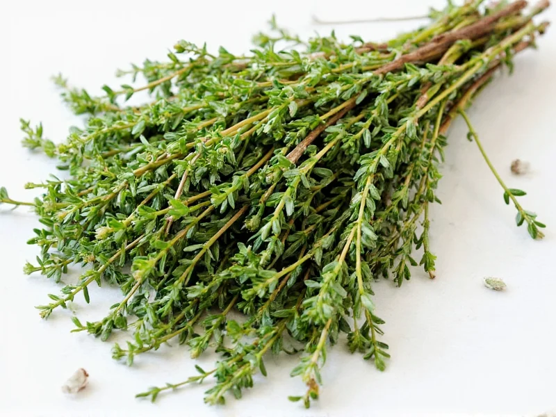 Dry Thyme for Fresh: Perfect Substitution Ratio Revealed