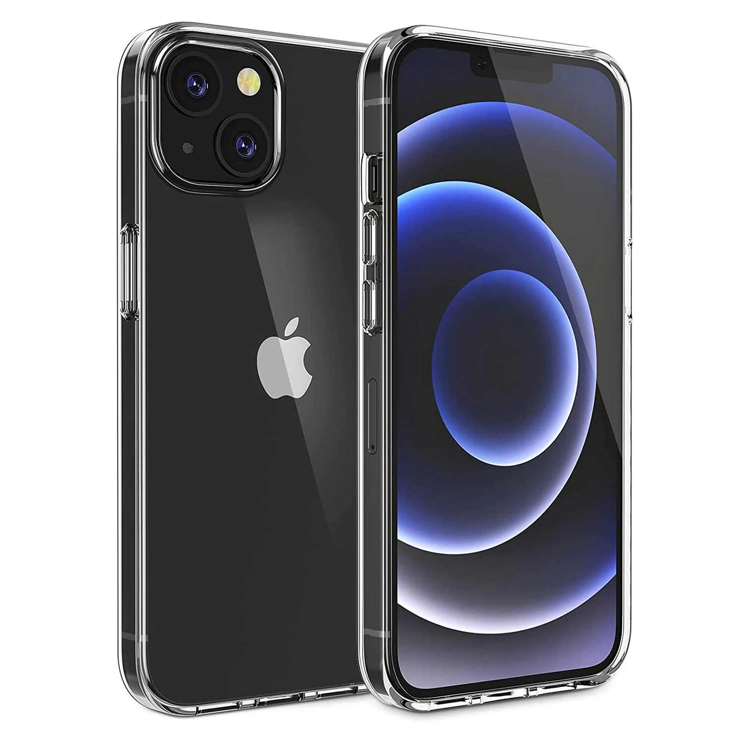 

For iPhone 12 13 mini pro max Transparent TPU Case