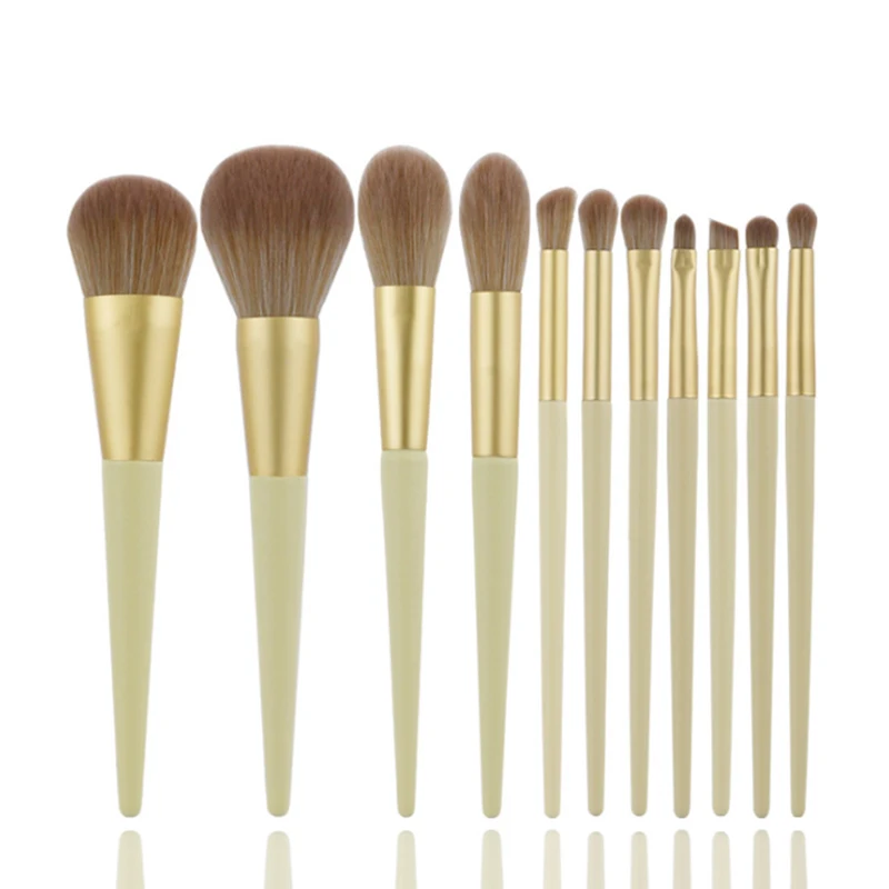 

13 Pcs Free Sample White Handle Beauty Professional Makeup Brush Set With Custom Logo