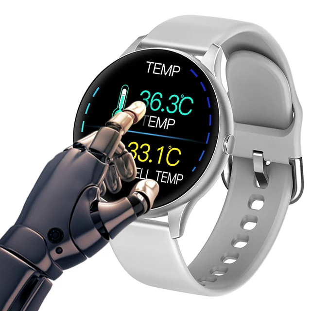 

2020 Top New Arrivals Thermometer Smart Watch Sports Reloj Heart Rate Monitor Smartwatch for Android and IOS phone