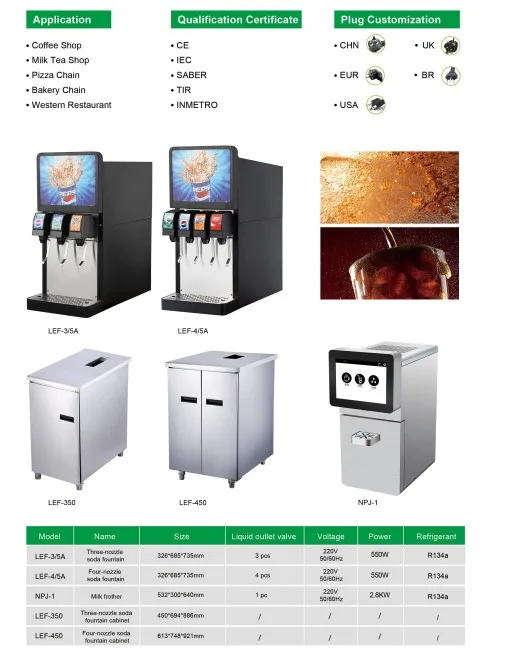 Commercial juice dispenser machines