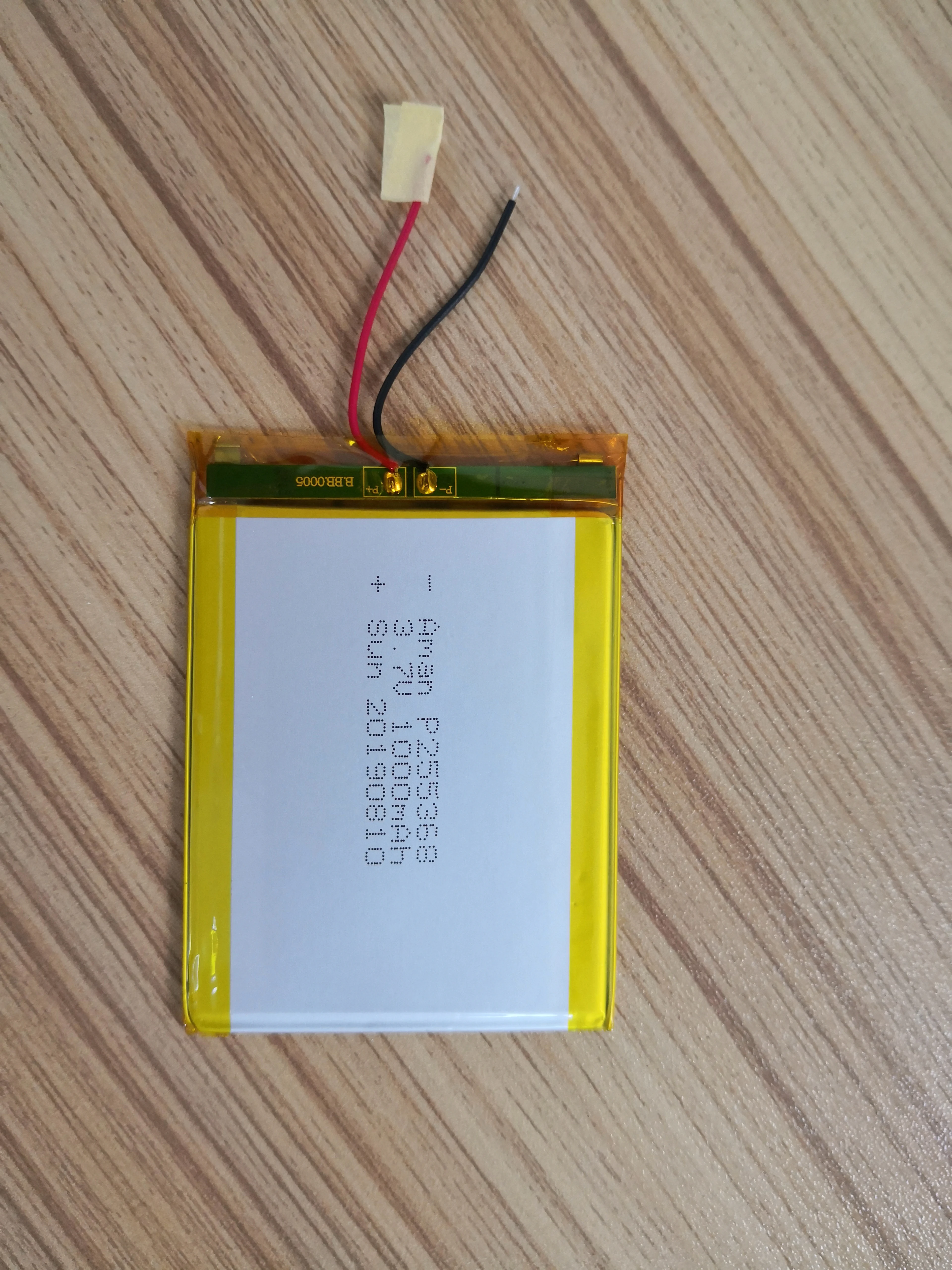 
Tablet battery 3.7V 307090 2000mAh 3.7V ultra thin Lithium Polymer Battery with PCM 