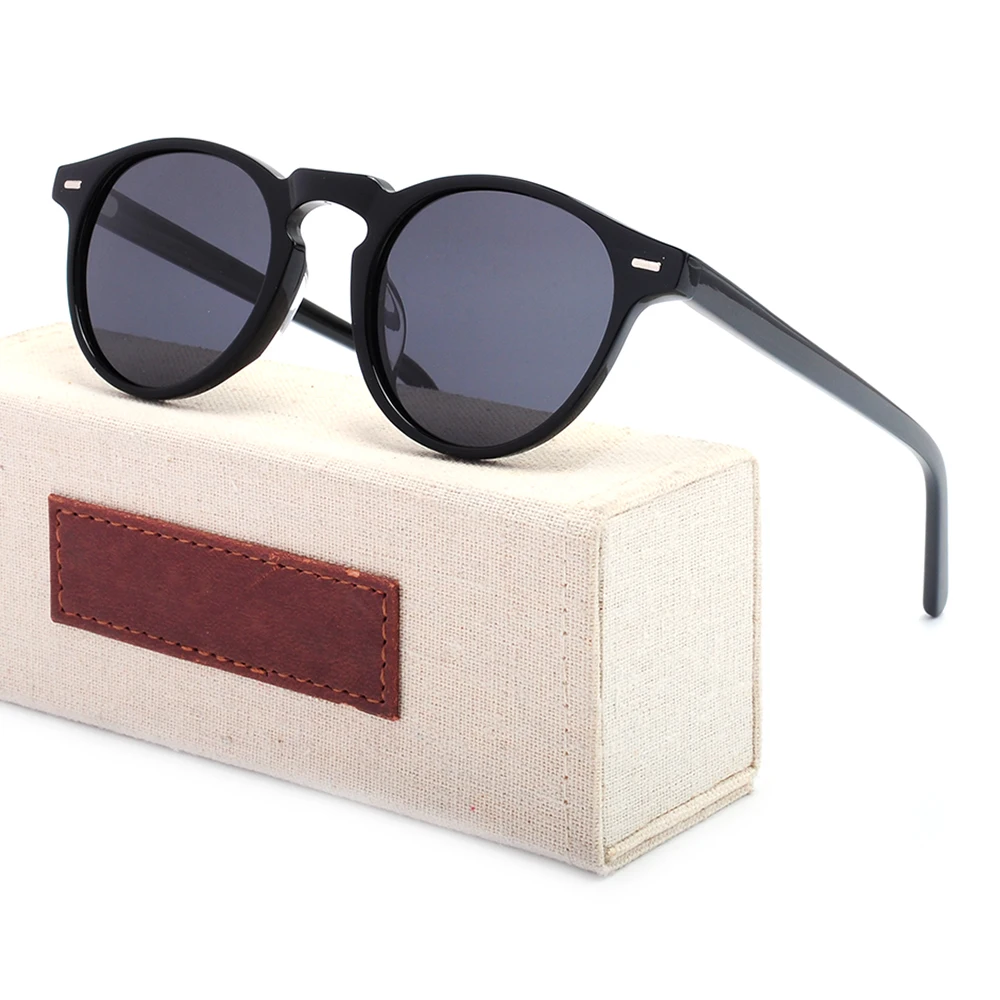 

italy brand cat eye vintage acetate sunglasses polarized