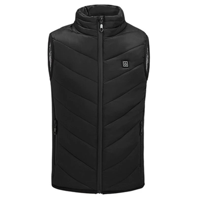 

Hot selling warm jacket vest usb heated clothing safety for children, Blue/black/yellow
