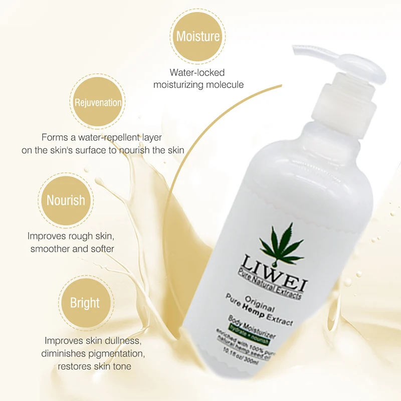 cbd oil hemp seed massage cosmetics body lotion skin care beauty