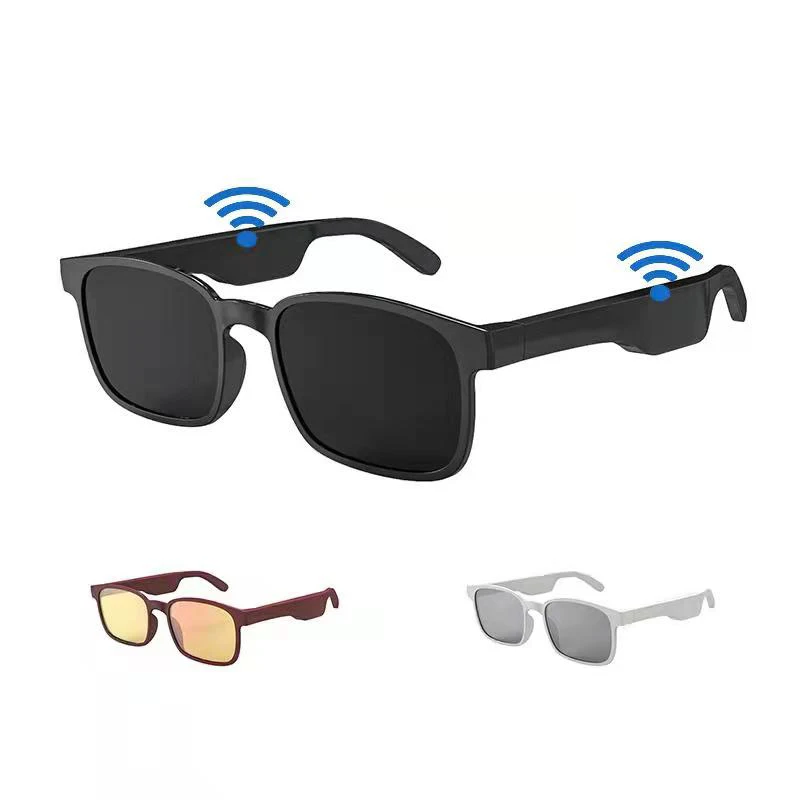 

SUNBORRY Wireless Headset Custom LOGO Polarized Audio Smart Designer Men Women Driving Bluetooth Sunglasses Glasses 2022