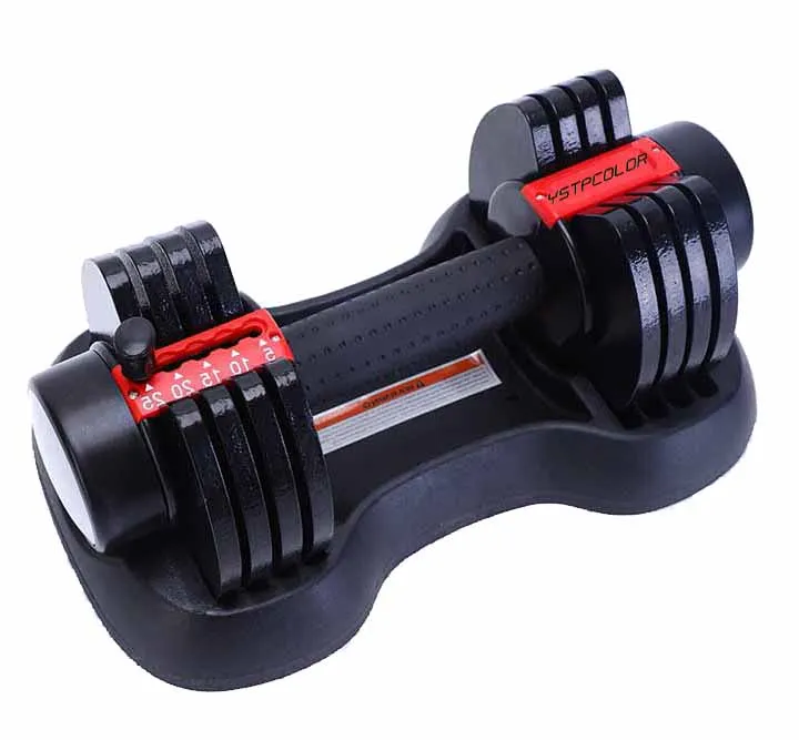 

Factory Cheap Buy Custom Gym Fitness Selectable 11KGS 25Lbs Adjustable Weight Adjustable Dumbbell Set, Custom color